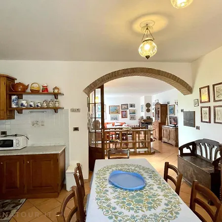 Casa Bianca Pool With Sea View, Fenced Garden, Barbecue By Toscanatour Villa