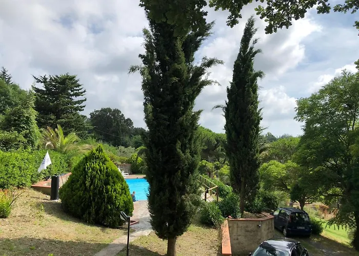 别墅 Casa Bianca Pool With Sea View, Fenced Garden, Barbecue By Toscanatour *